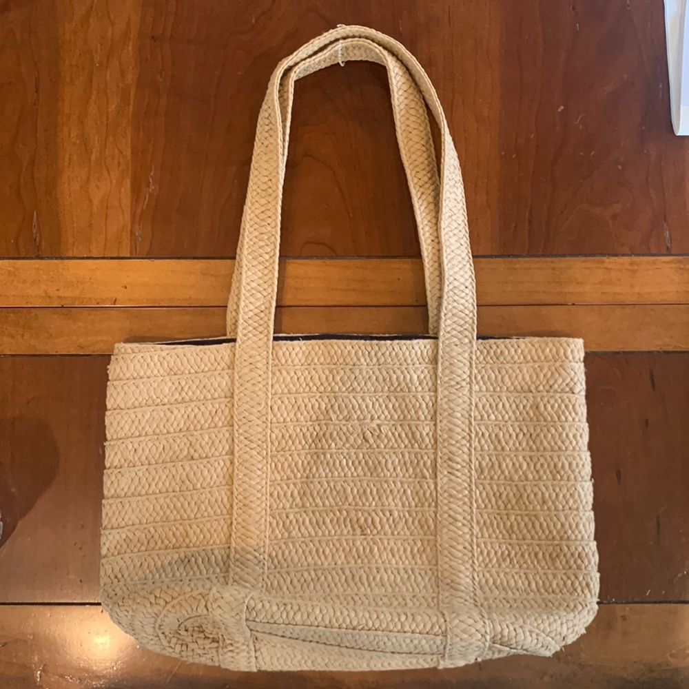 Draper James straw bag
